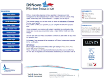 Tablet Screenshot of insure-my-boat.com